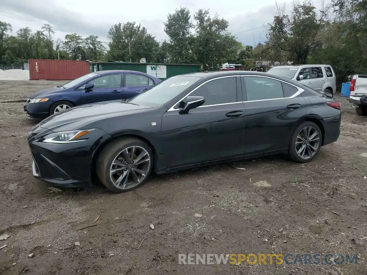 1 Photograph of a damaged car 58AGZ1B16MU089754 LEXUS ES350 2021