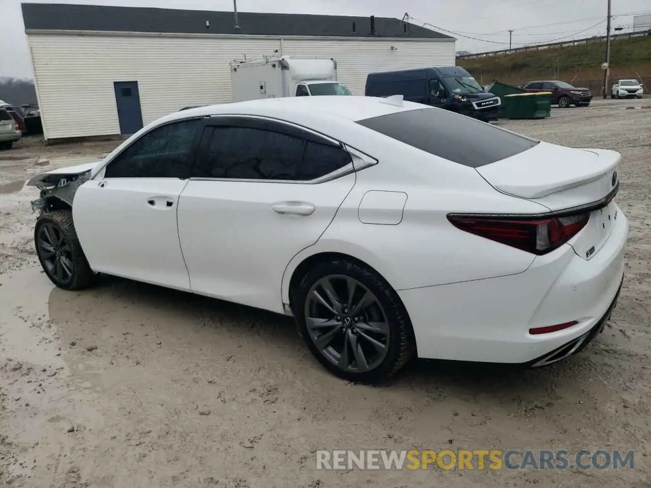 2 Photograph of a damaged car 58AGZ1B16MU110361 LEXUS ES350 2021