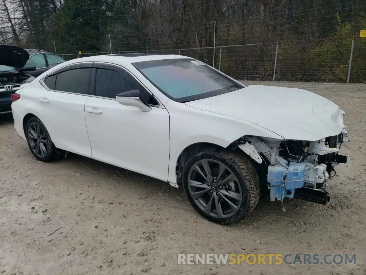 4 Photograph of a damaged car 58AGZ1B16MU110361 LEXUS ES350 2021