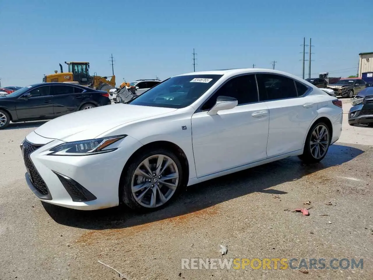 1 Photograph of a damaged car 58AGZ1B18MU084409 LEXUS ES350 2021