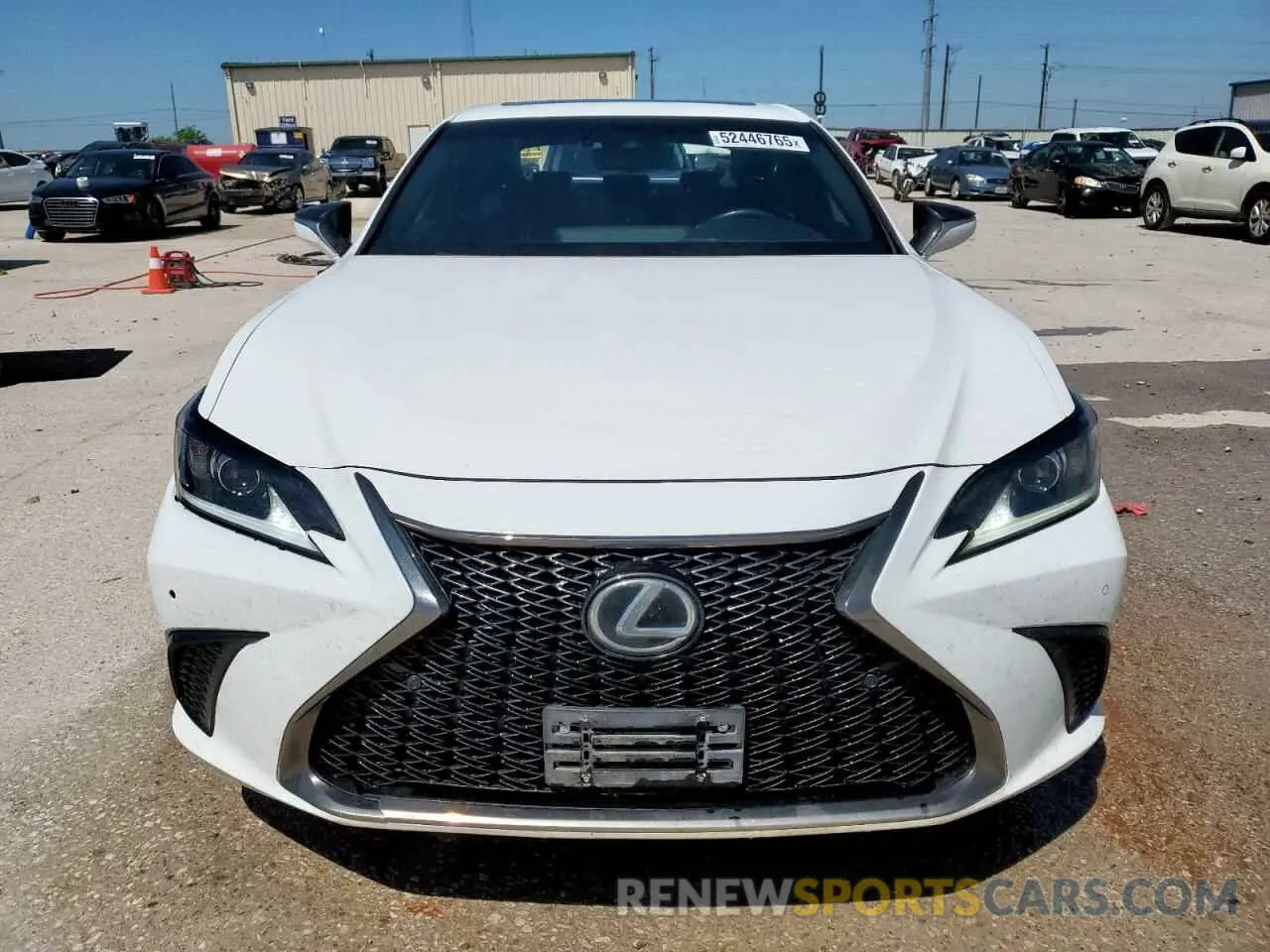 5 Photograph of a damaged car 58AGZ1B18MU084409 LEXUS ES350 2021