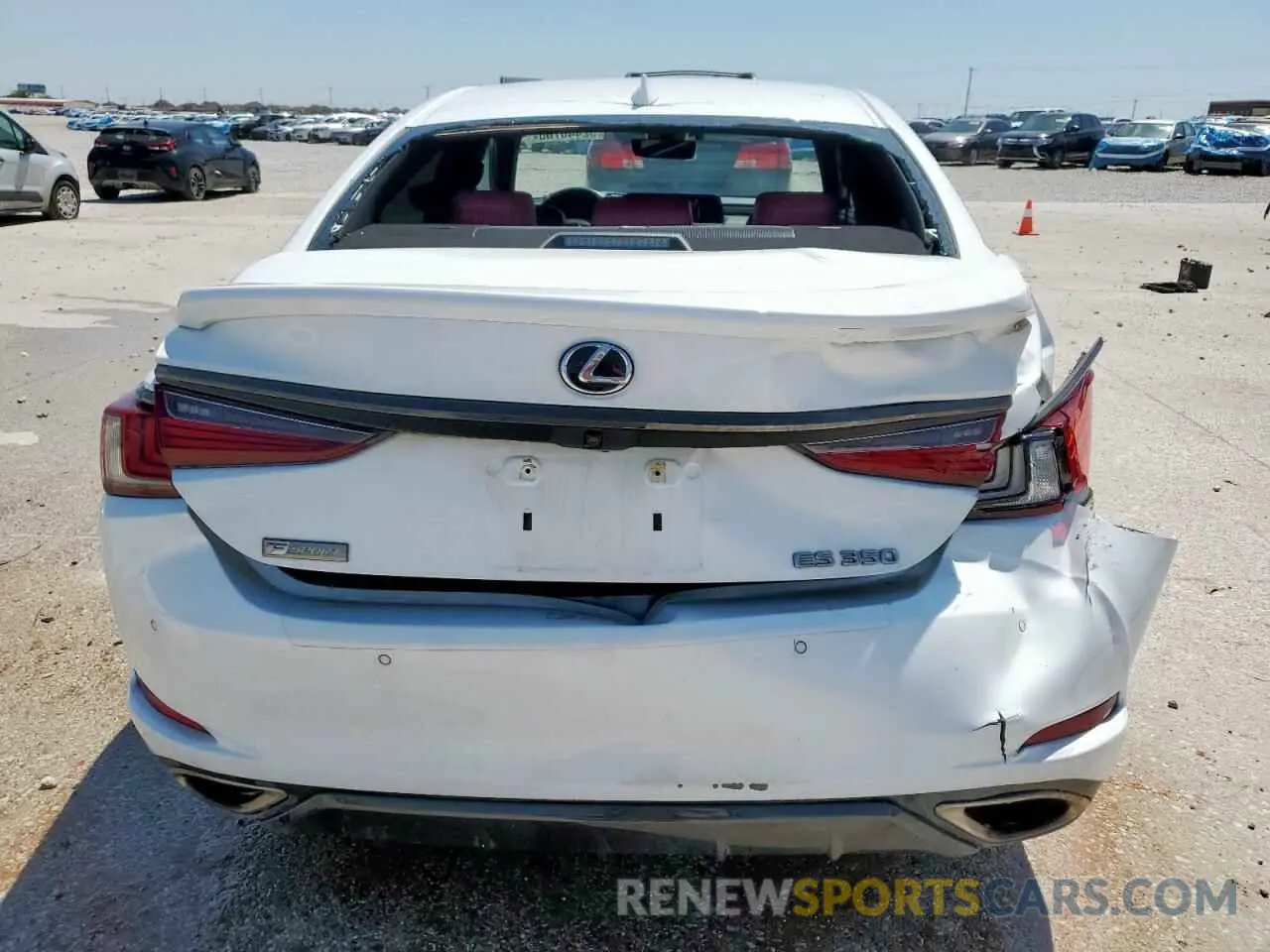 6 Photograph of a damaged car 58AGZ1B18MU084409 LEXUS ES350 2021