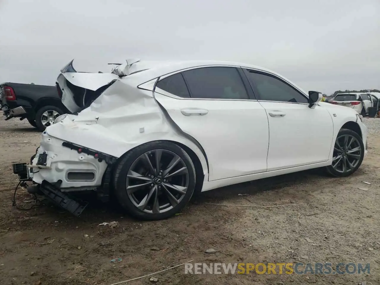 3 Photograph of a damaged car 58AGZ1B18MU102472 LEXUS ES350 2021