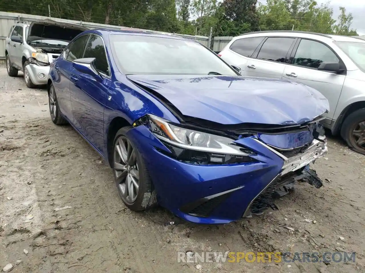 1 Photograph of a damaged car 58AGZ1B18MU110006 LEXUS ES350 2021