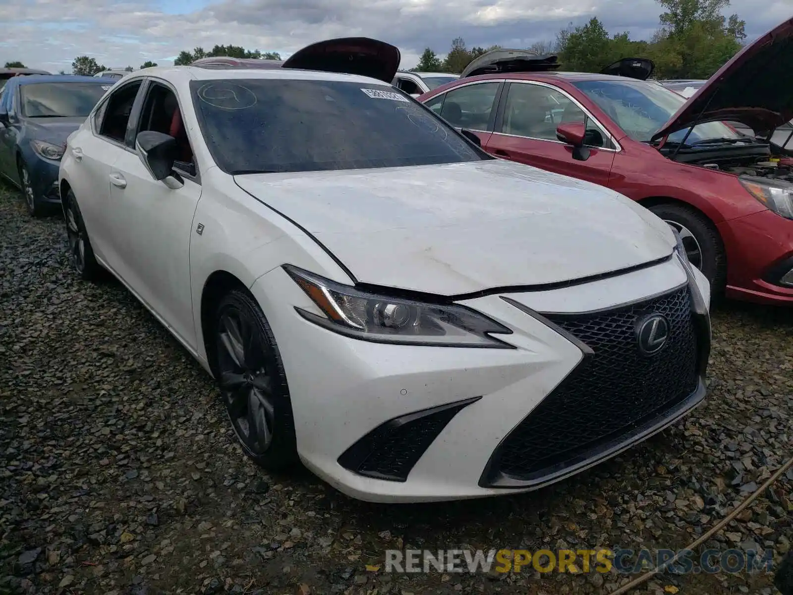 1 Photograph of a damaged car 58AGZ1B19MU085326 LEXUS ES350 2021