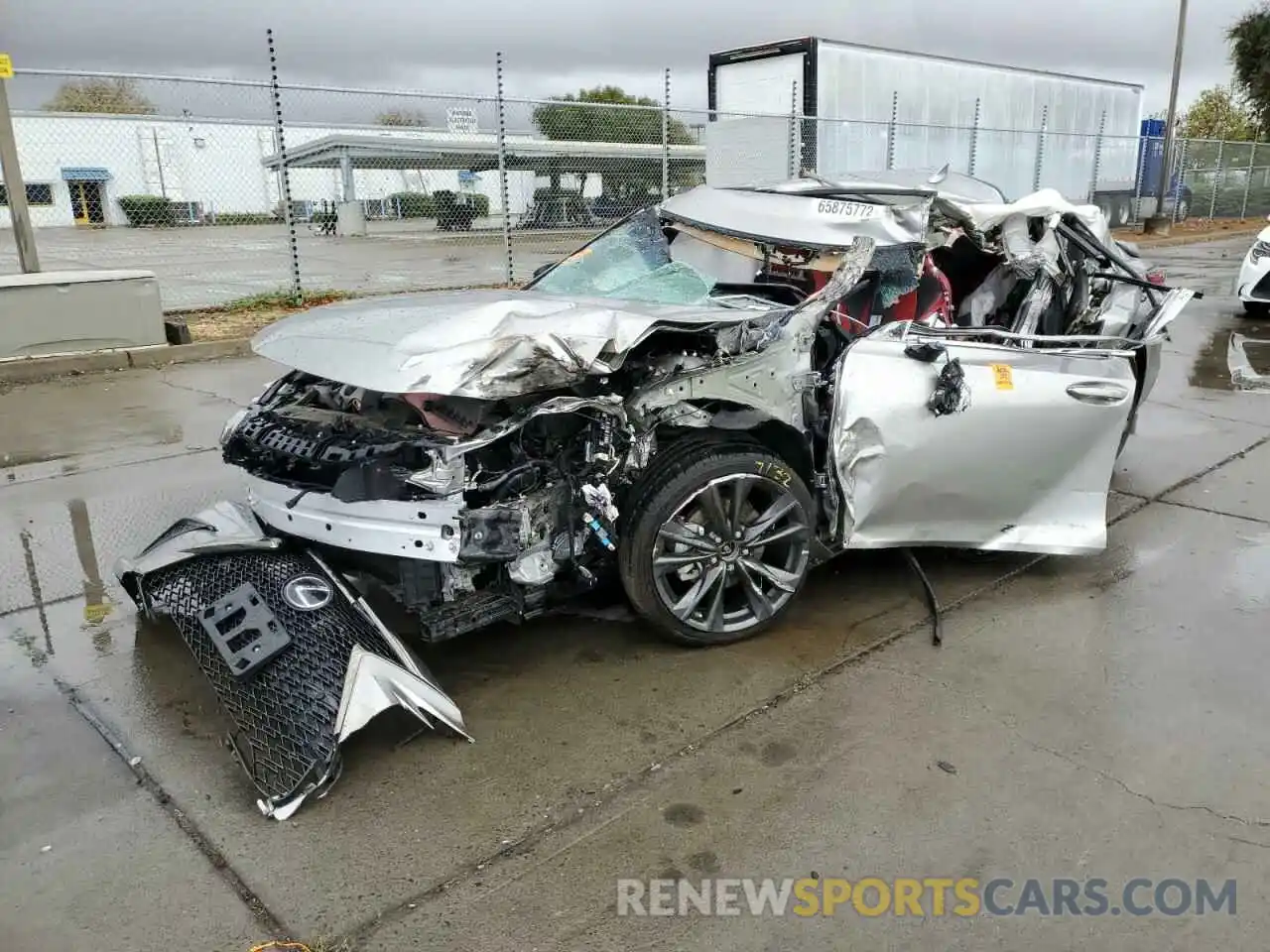 2 Photograph of a damaged car 58AGZ1B19MU089473 LEXUS ES350 2021