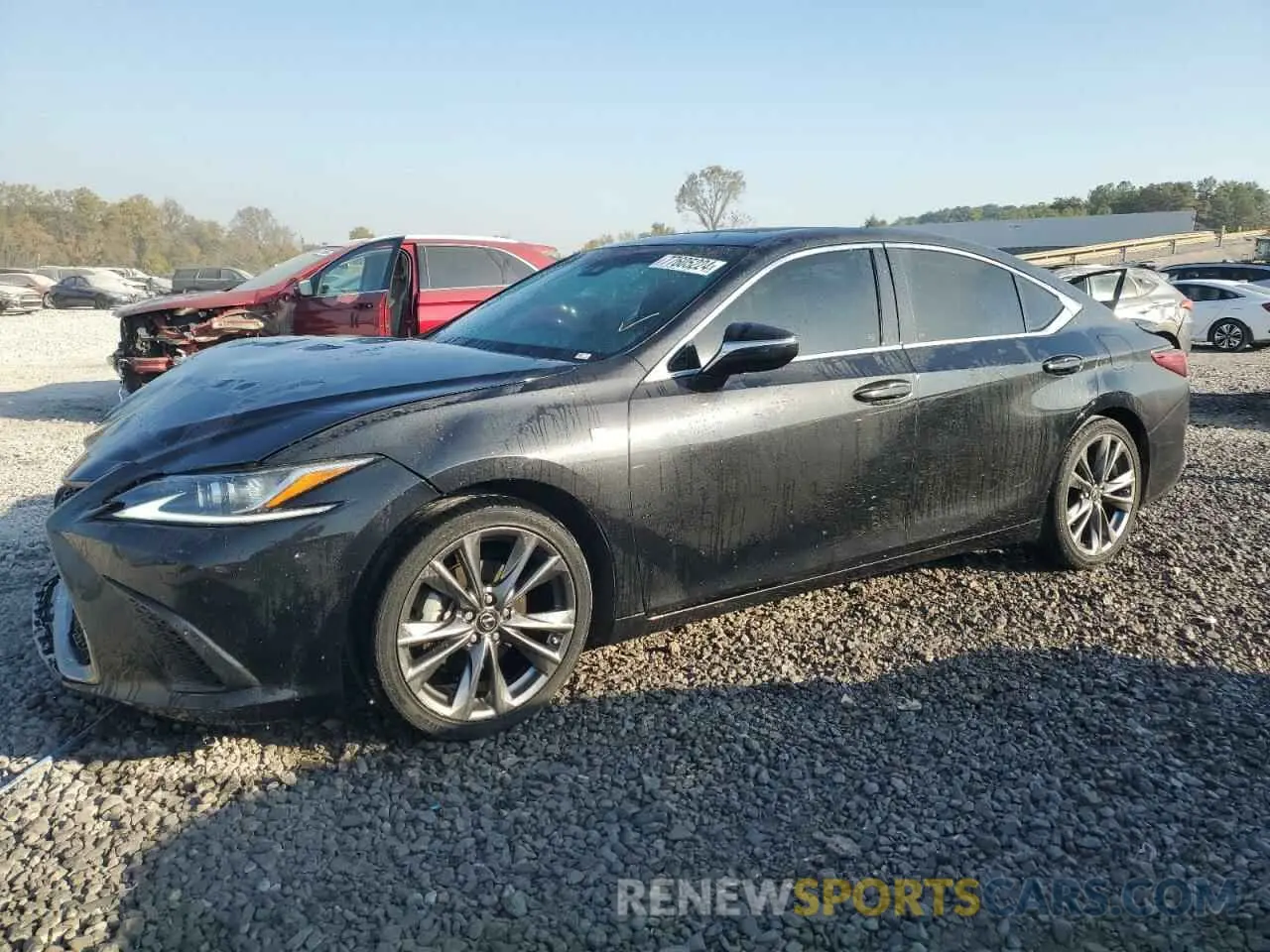 1 Photograph of a damaged car 58AGZ1B1XMU092415 LEXUS ES350 2021