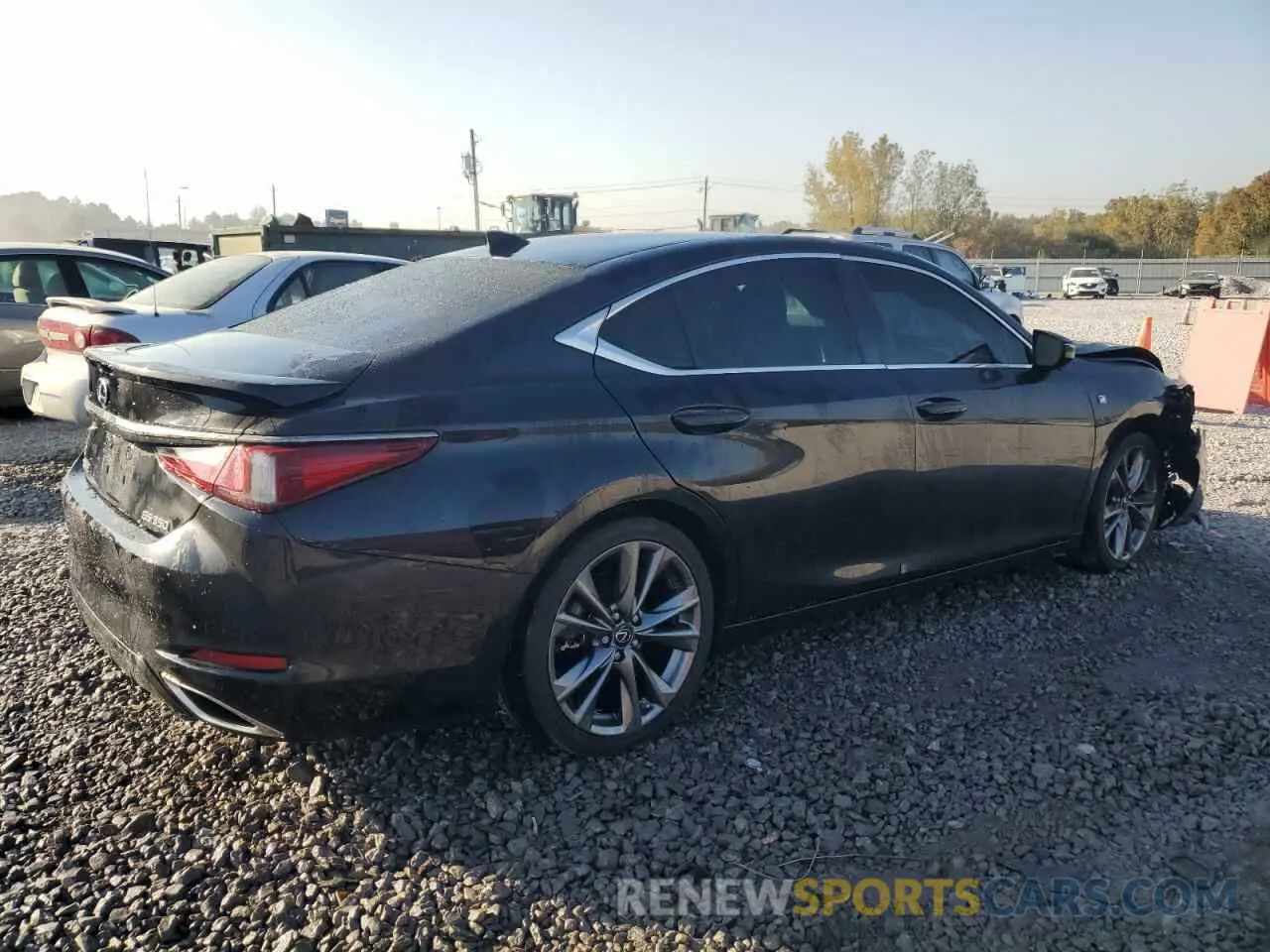 3 Photograph of a damaged car 58AGZ1B1XMU092415 LEXUS ES350 2021