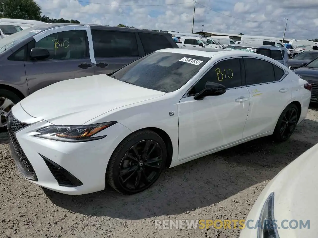 1 Photograph of a damaged car 58AHZ1B11MU099208 LEXUS ES350 2021