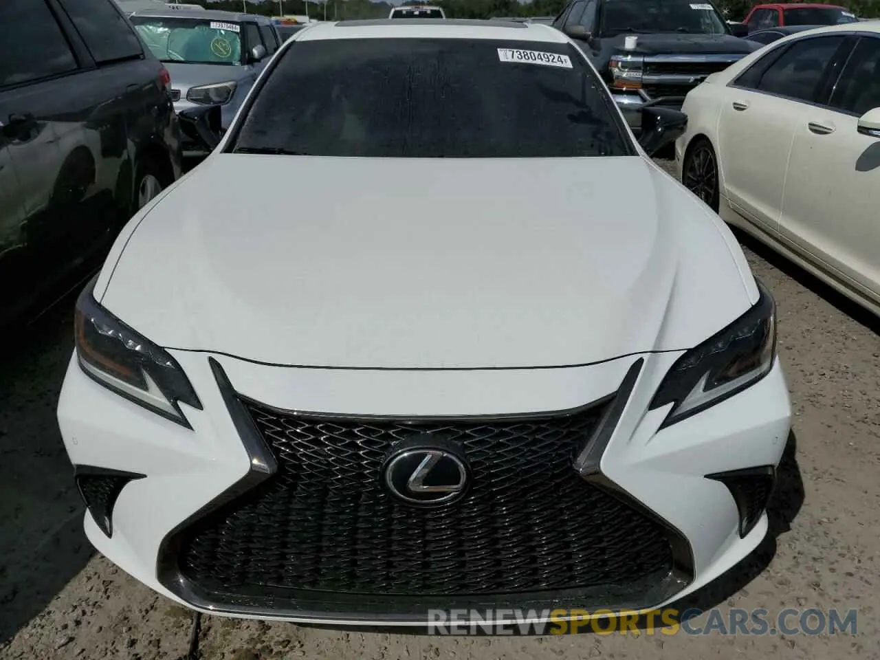 5 Photograph of a damaged car 58AHZ1B11MU099208 LEXUS ES350 2021
