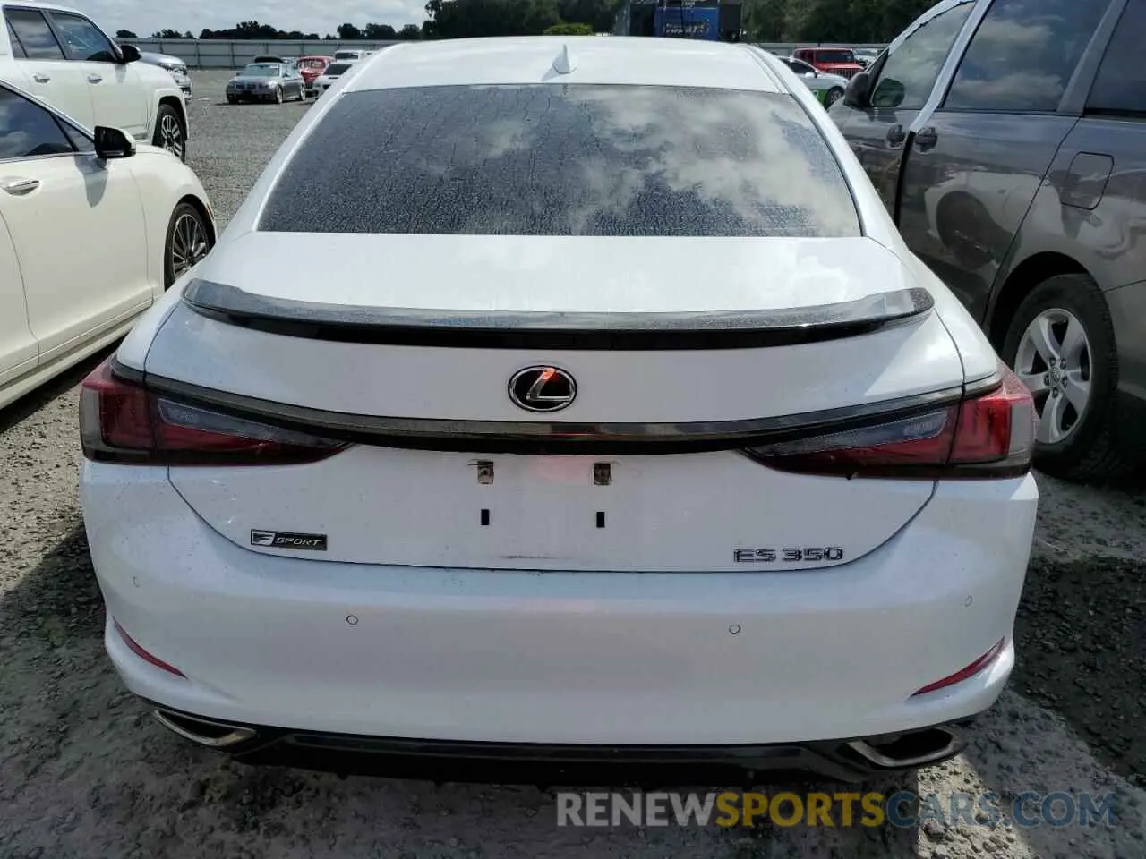 6 Photograph of a damaged car 58AHZ1B11MU099208 LEXUS ES350 2021