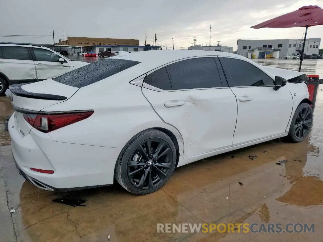 3 Photograph of a damaged car 58AHZ1B11MU103063 LEXUS ES350 2021
