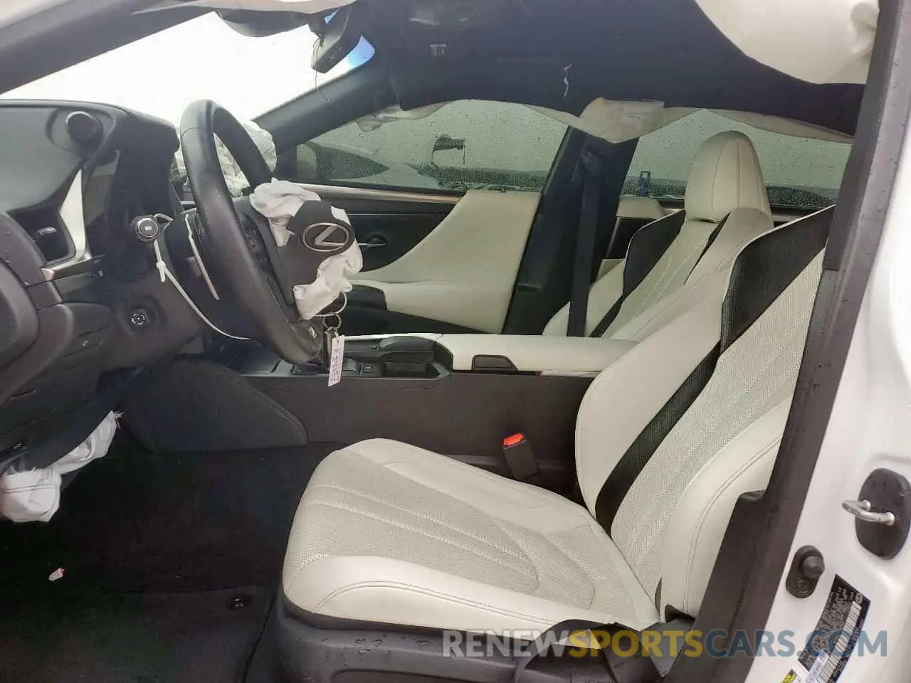 7 Photograph of a damaged car 58AHZ1B11MU103063 LEXUS ES350 2021