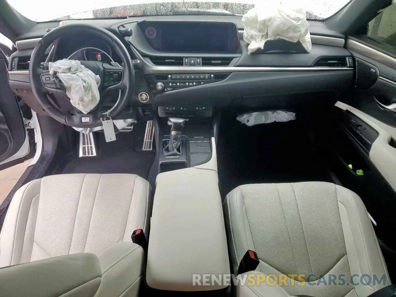 8 Photograph of a damaged car 58AHZ1B11MU103063 LEXUS ES350 2021