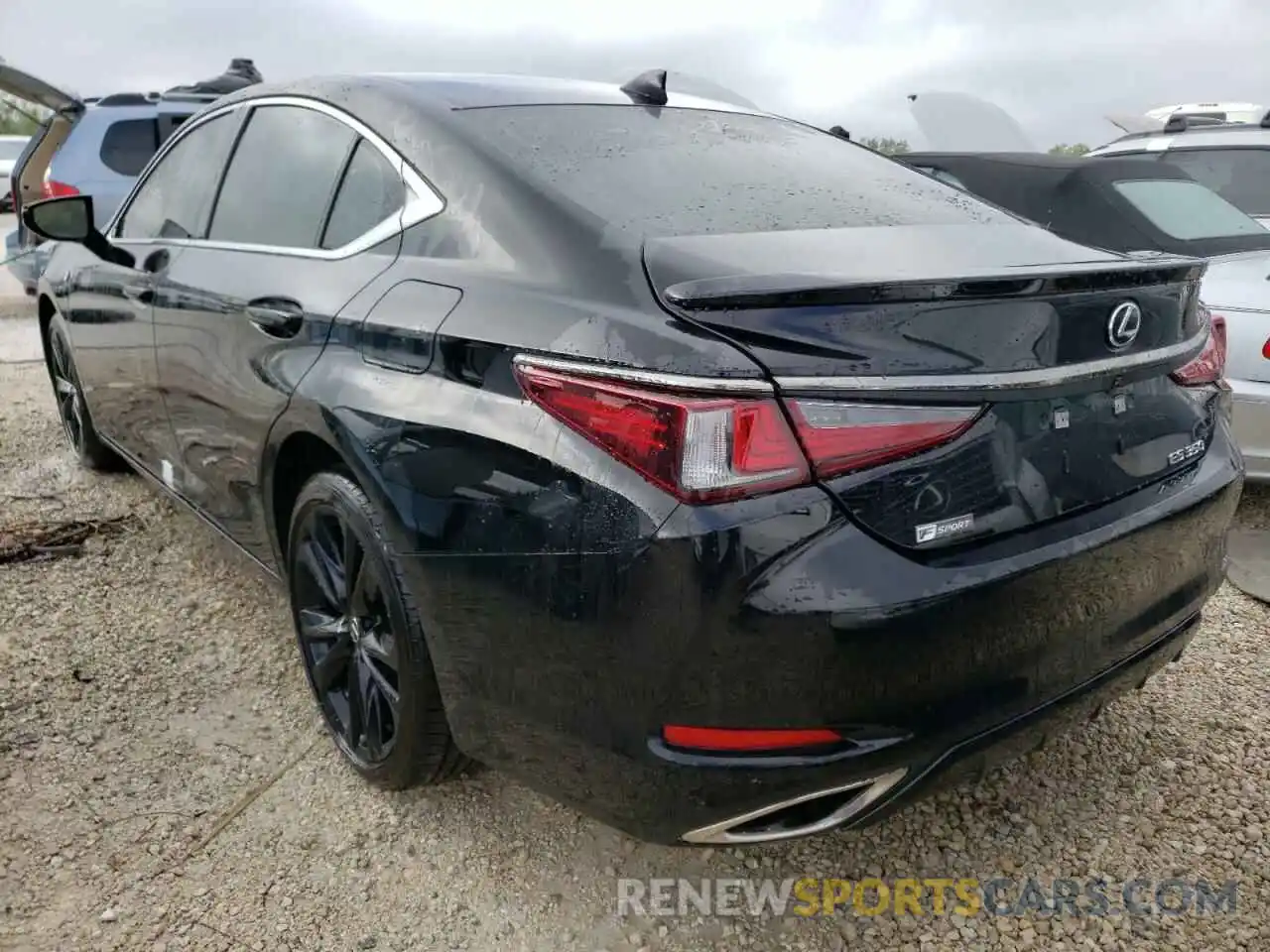 3 Photograph of a damaged car 58AHZ1B17MU094997 LEXUS ES350 2021