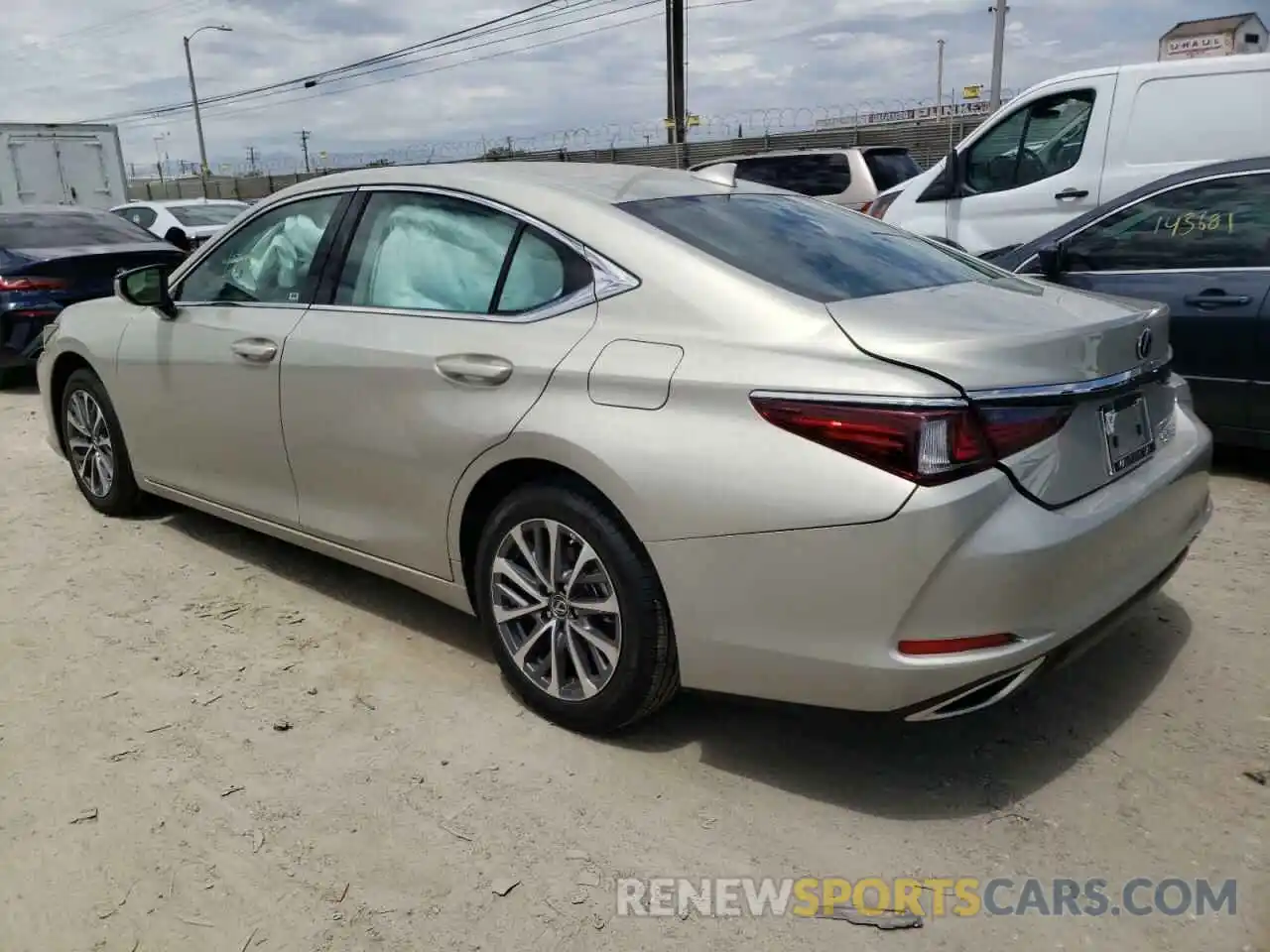 3 Photograph of a damaged car 58ACZ1B15NU127667 LEXUS ES350 2022