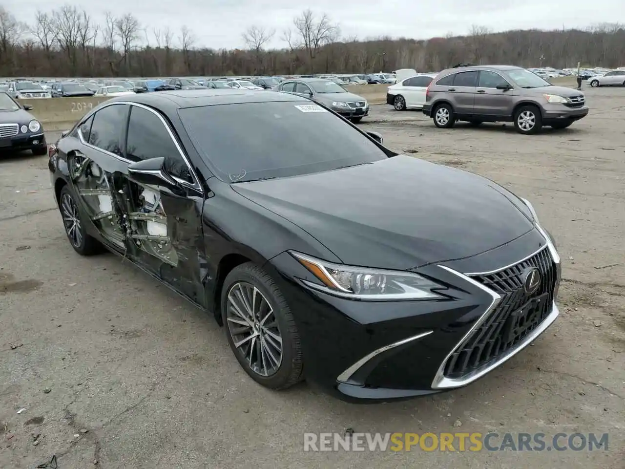 4 Photograph of a damaged car 58ADZ1B11NU126553 LEXUS ES350 2022