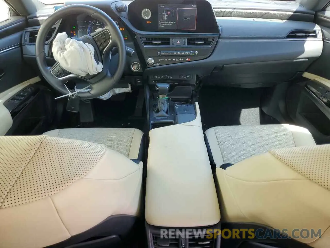 8 Photograph of a damaged car 58ADZ1B12NU114590 LEXUS ES350 2022