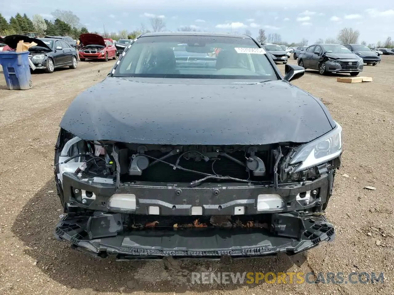 5 Photograph of a damaged car 58ADZ1B12NU134872 LEXUS ES350 2022