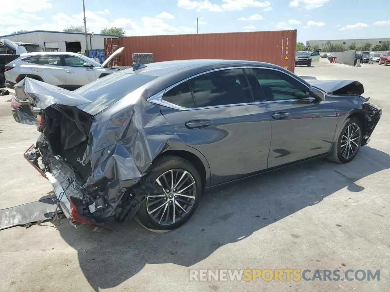 3 Photograph of a damaged car 58ADZ1B13NU123783 LEXUS ES350 2022
