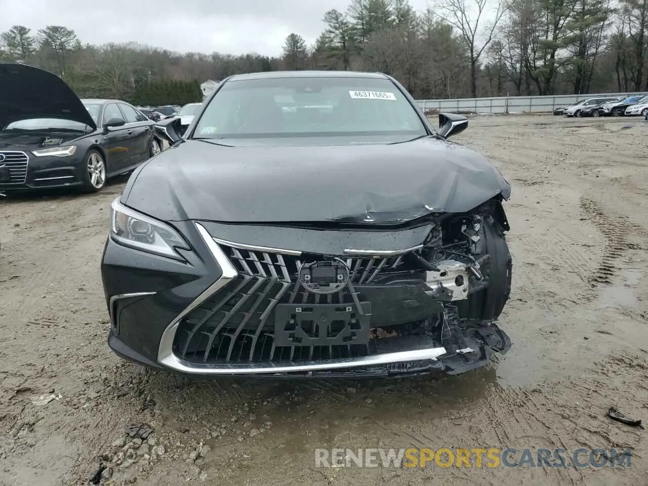 5 Photograph of a damaged car 58ADZ1B13NU136758 LEXUS ES350 2022