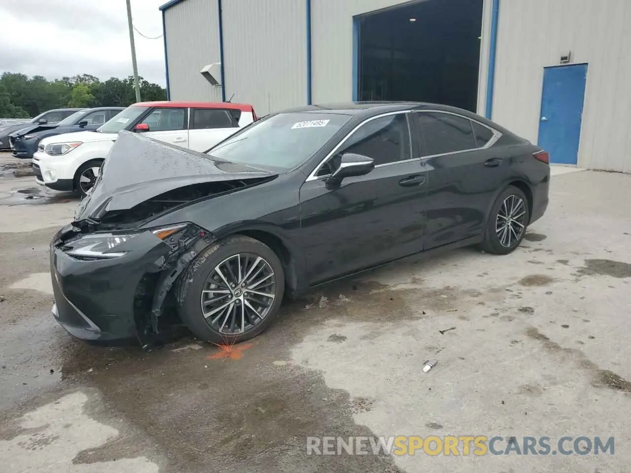 1 Photograph of a damaged car 58ADZ1B14NU111965 LEXUS ES350 2022