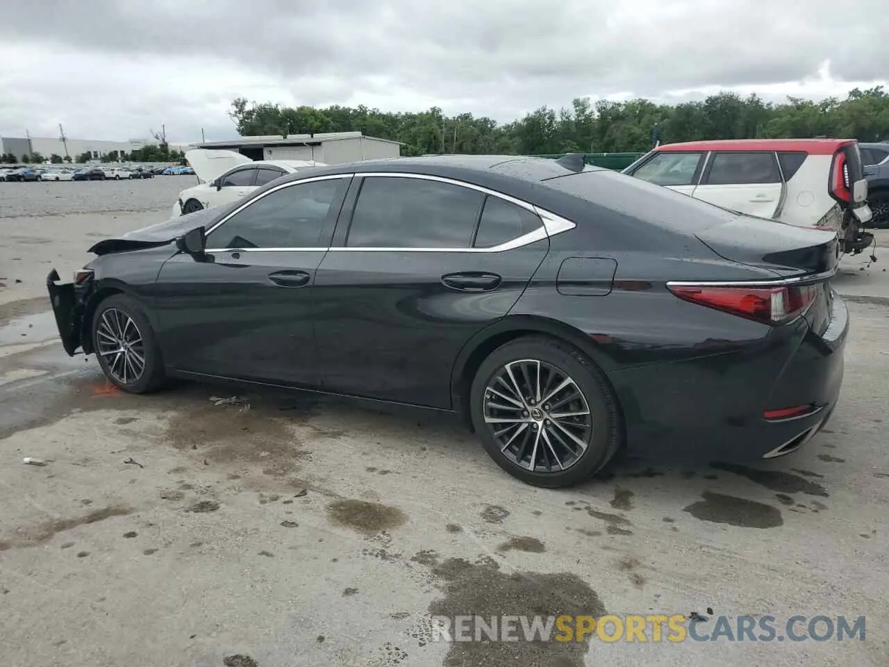2 Photograph of a damaged car 58ADZ1B14NU111965 LEXUS ES350 2022