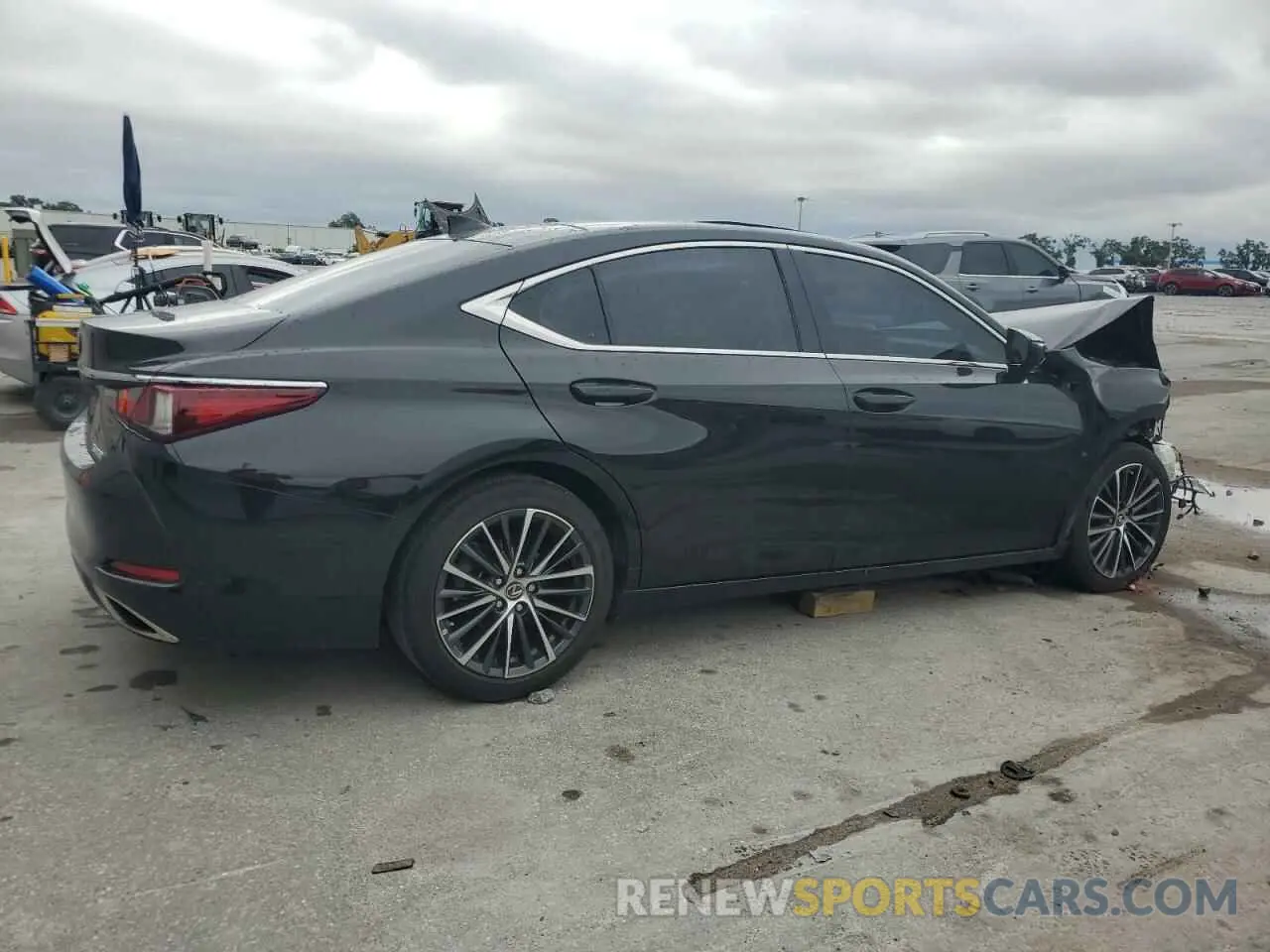 3 Photograph of a damaged car 58ADZ1B14NU111965 LEXUS ES350 2022