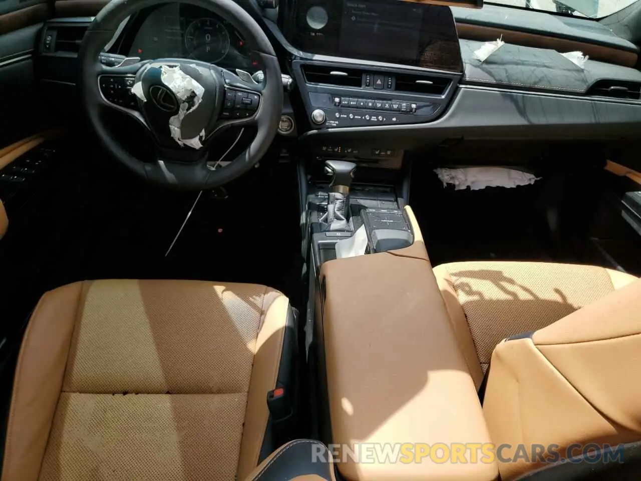 8 Photograph of a damaged car 58ADZ1B14NU113232 LEXUS ES350 2022