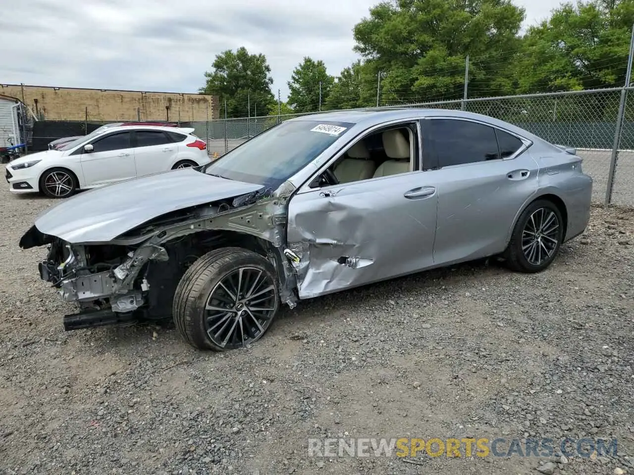 1 Photograph of a damaged car 58ADZ1B14NU116437 LEXUS ES350 2022