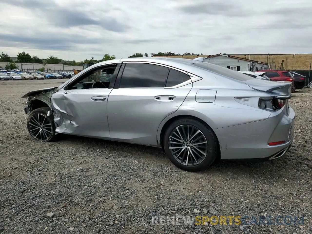2 Photograph of a damaged car 58ADZ1B14NU116437 LEXUS ES350 2022