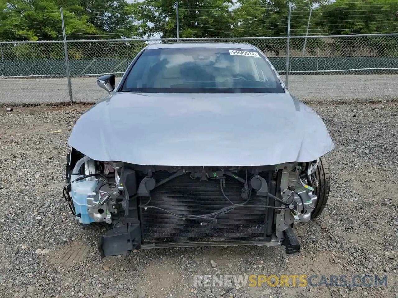 5 Photograph of a damaged car 58ADZ1B14NU116437 LEXUS ES350 2022