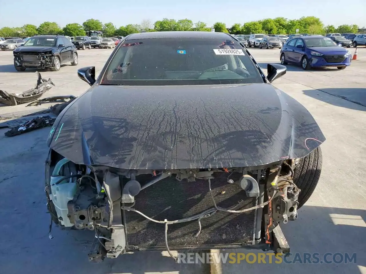 5 Photograph of a damaged car 58ADZ1B14NU125722 LEXUS ES350 2022