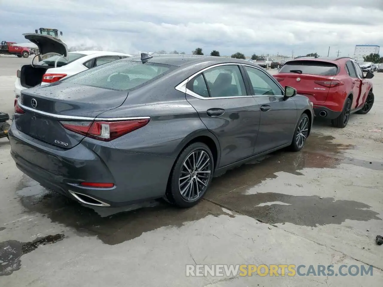 3 Photograph of a damaged car 58ADZ1B14NU134971 LEXUS ES350 2022