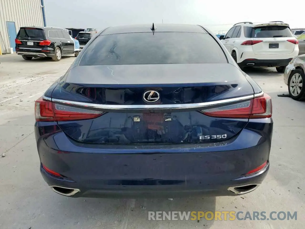 6 Photograph of a damaged car 58ADZ1B16NU125818 LEXUS ES350 2022
