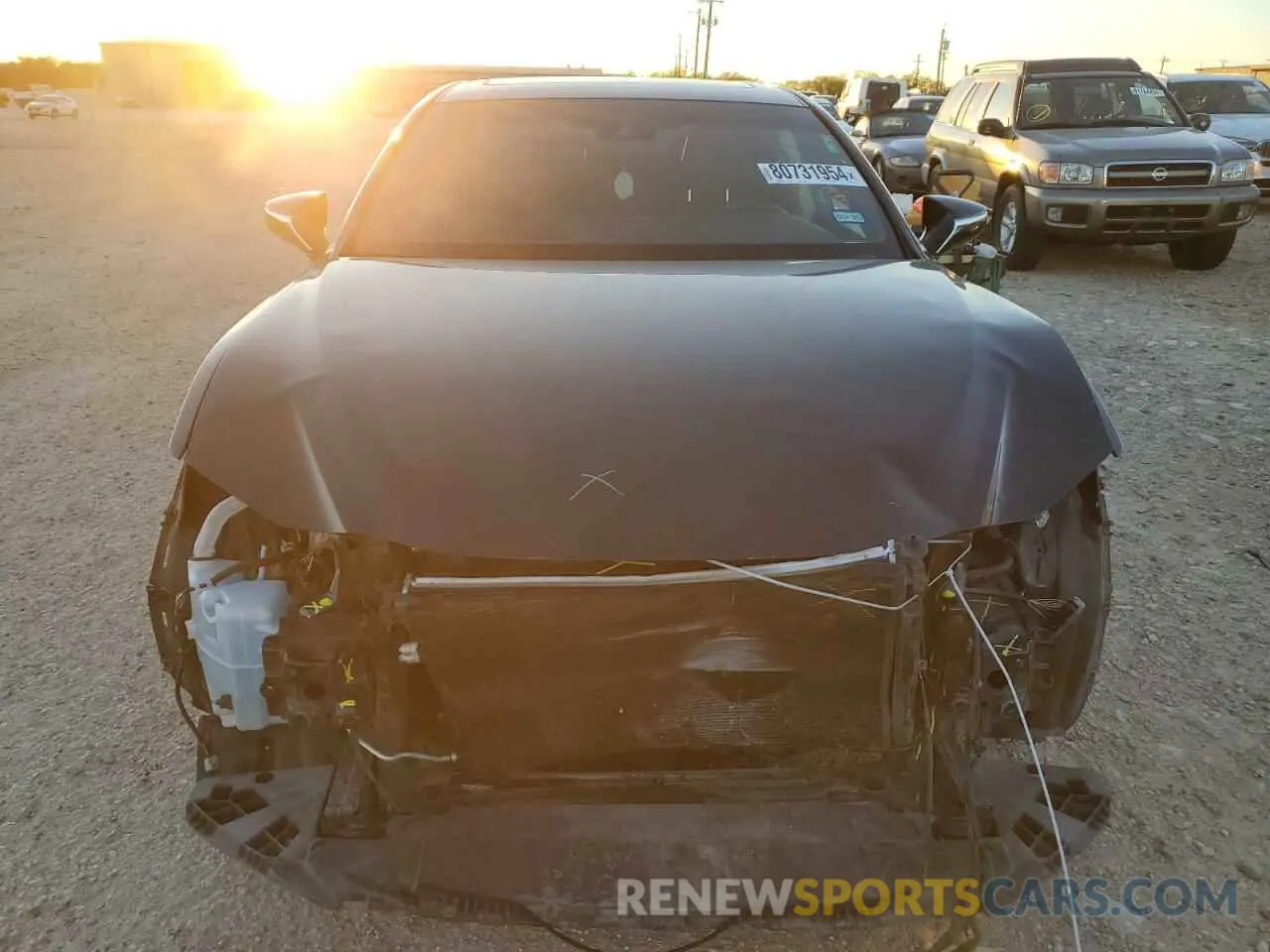 5 Photograph of a damaged car 58ADZ1B16NU130405 LEXUS ES350 2022