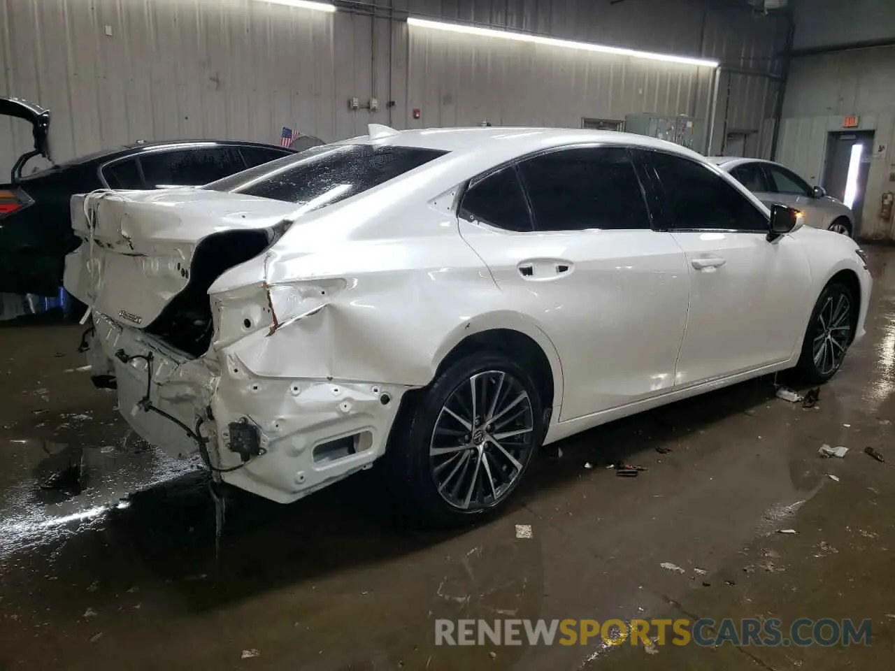 3 Photograph of a damaged car 58ADZ1B17NU121972 LEXUS ES350 2022