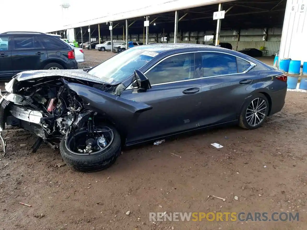 1 Photograph of a damaged car 58ADZ1B17NU128940 LEXUS ES350 2022