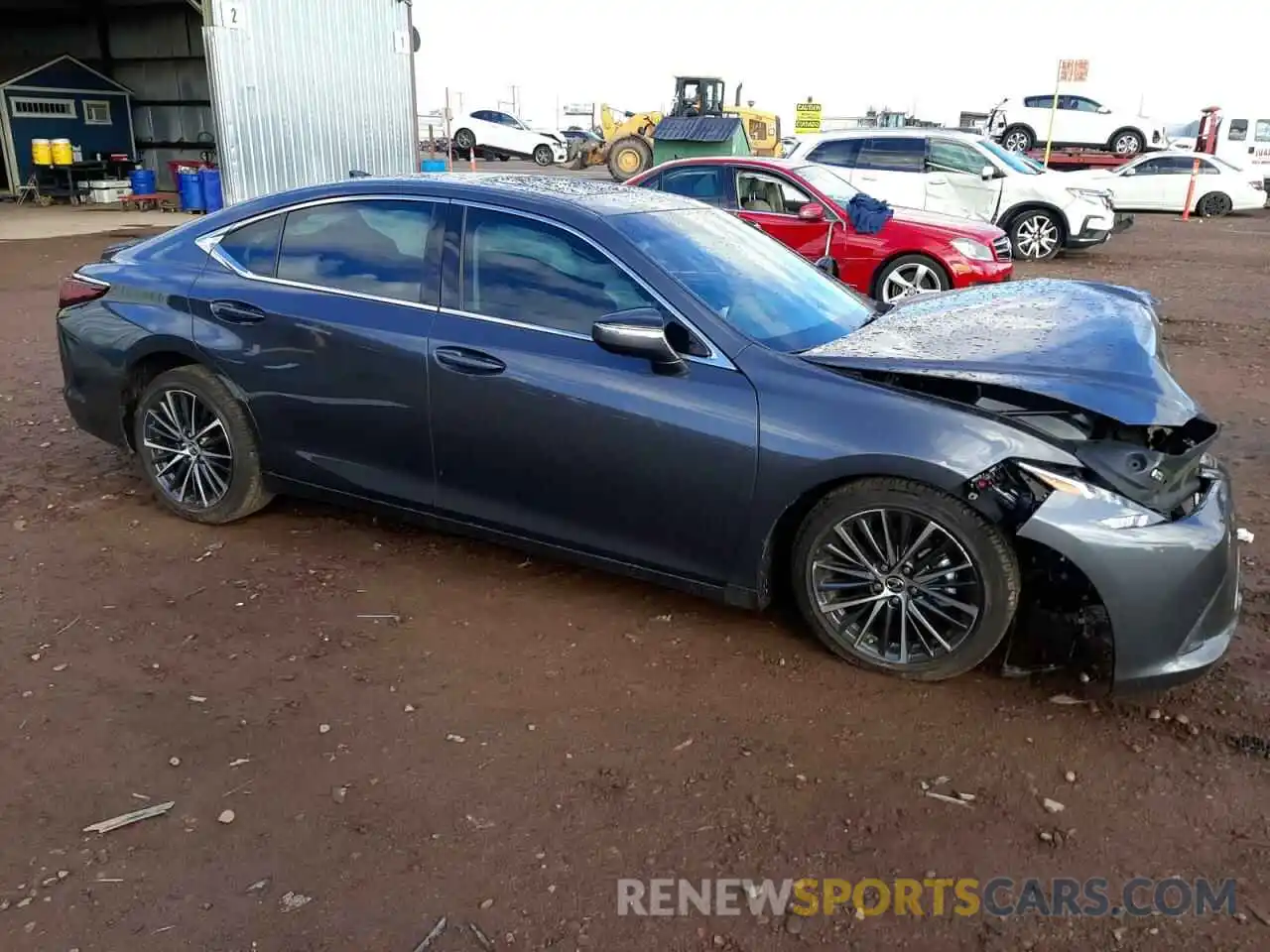 4 Photograph of a damaged car 58ADZ1B17NU128940 LEXUS ES350 2022