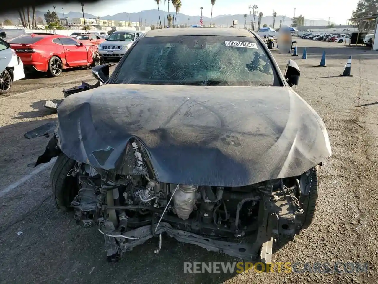 5 Photograph of a damaged car 58ADZ1B17NU136178 LEXUS ES350 2022