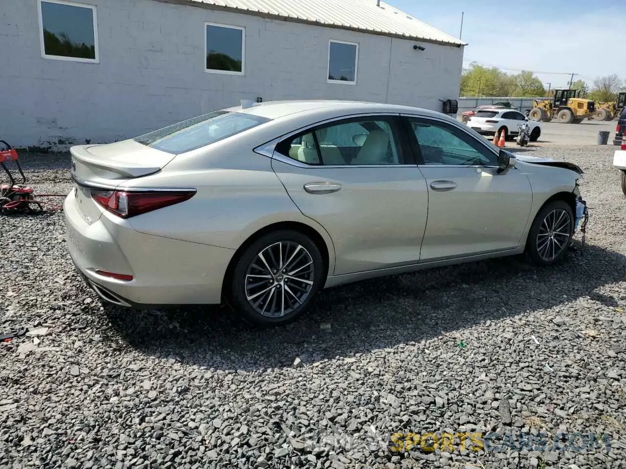 3 Photograph of a damaged car 58ADZ1B18NU113086 LEXUS ES350 2022