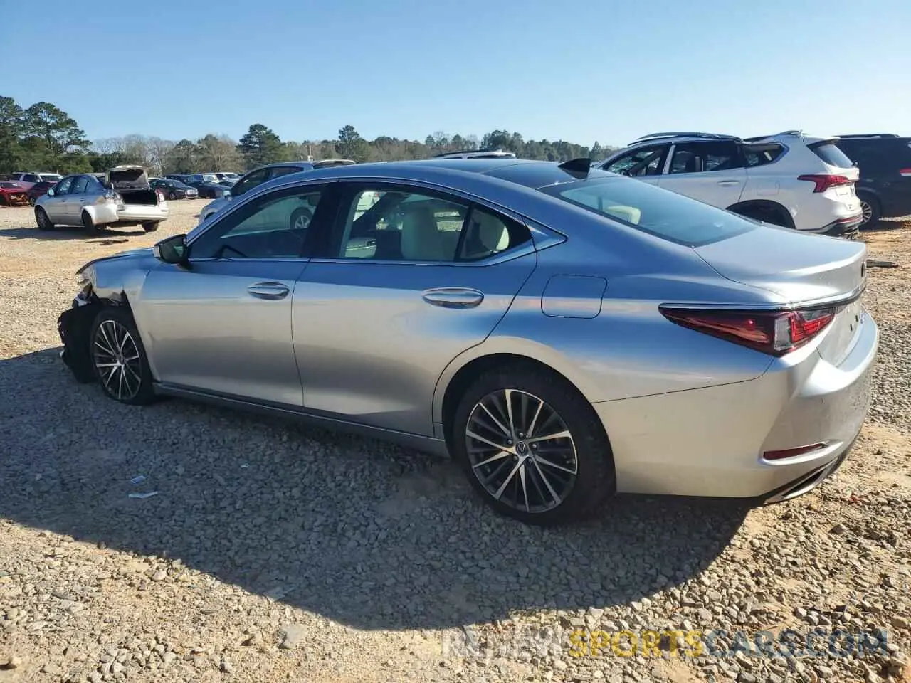 2 Photograph of a damaged car 58ADZ1B18NU135301 LEXUS ES350 2022