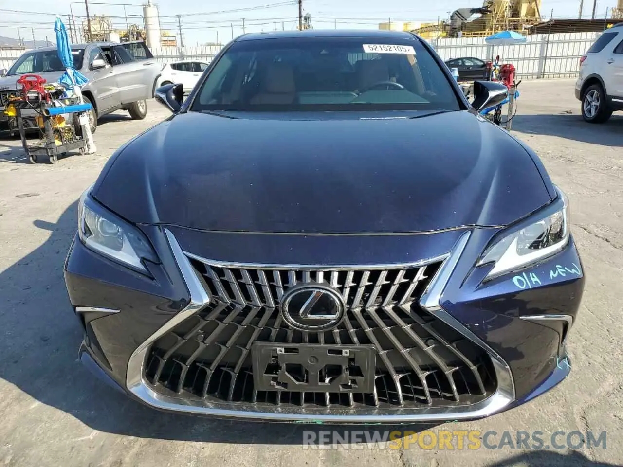 5 Photograph of a damaged car 58ADZ1B18NU135704 LEXUS ES350 2022