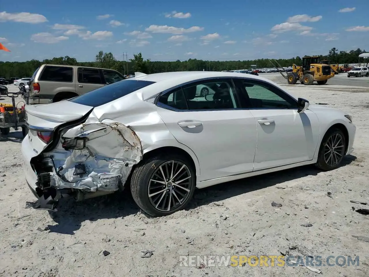 3 Photograph of a damaged car 58ADZ1B19NU136330 LEXUS ES350 2022