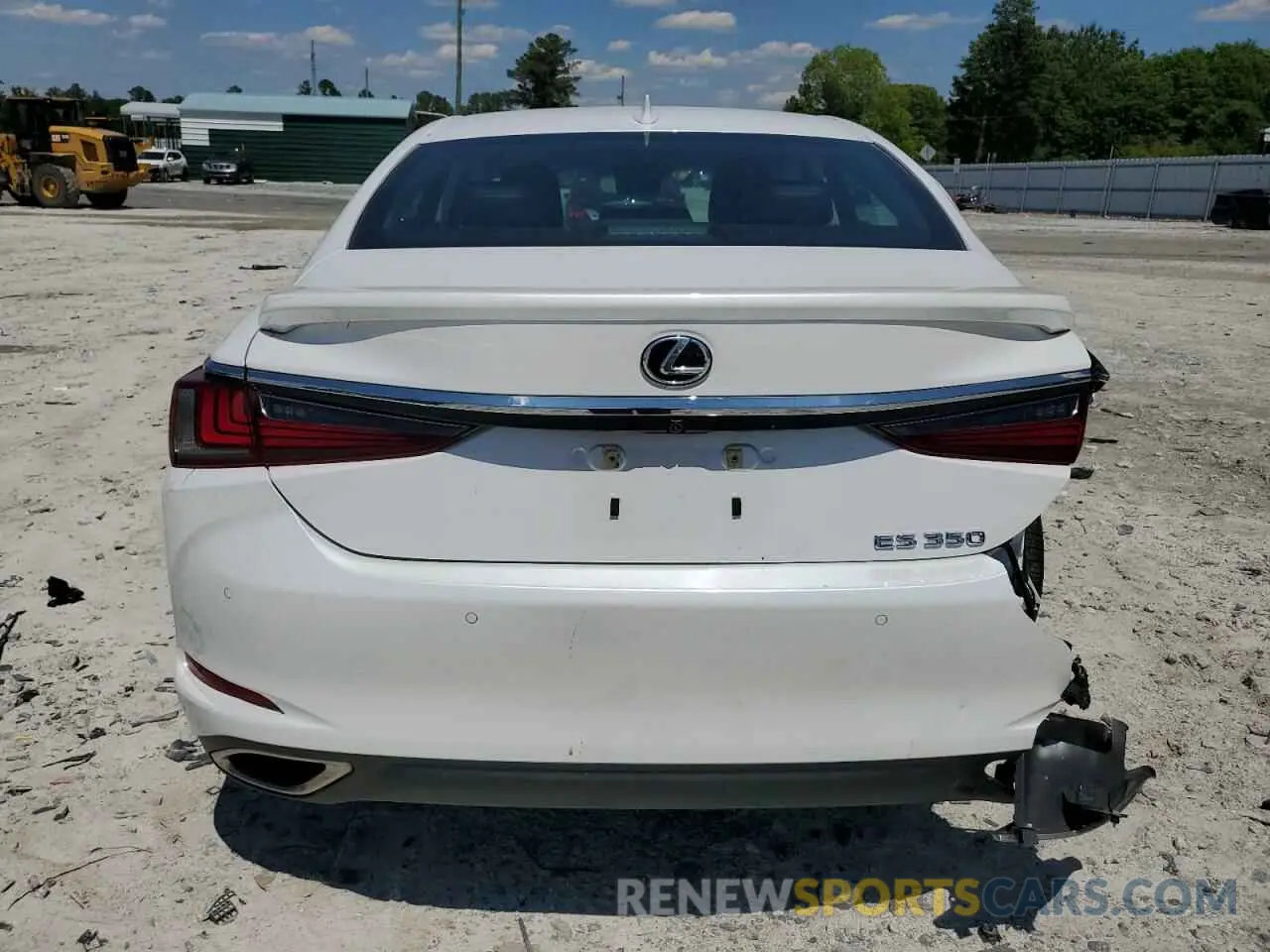 6 Photograph of a damaged car 58ADZ1B19NU136330 LEXUS ES350 2022