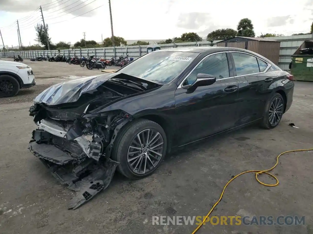 1 Photograph of a damaged car 58ADZ1B1XNU114921 LEXUS ES350 2022