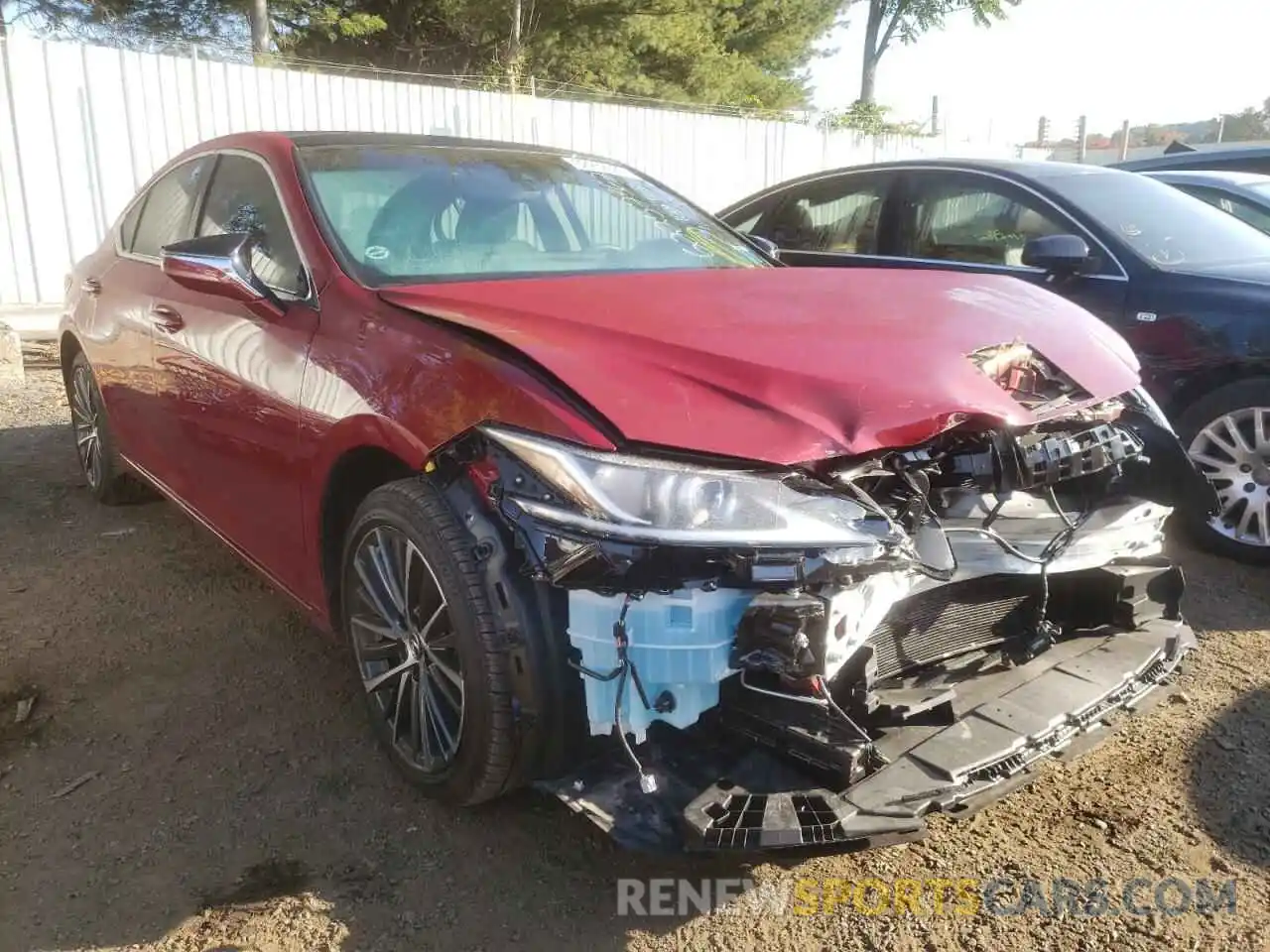 1 Photograph of a damaged car 58ADZ1B1XNU120136 LEXUS ES350 2022