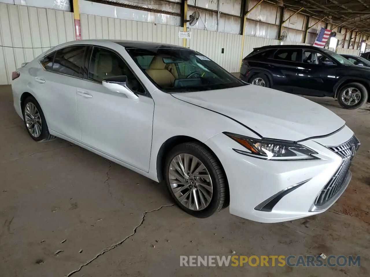 4 Photograph of a damaged car 58AEZ1B10NU113829 LEXUS ES350 2022