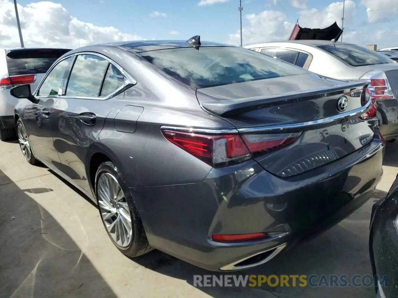 3 Photograph of a damaged car 58AFZ1B10NU120106 LEXUS ES350 2022