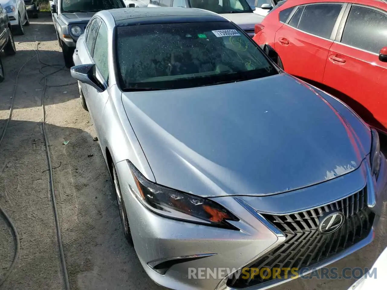 5 Photograph of a damaged car 58AFZ1B11NU134399 LEXUS ES350 2022